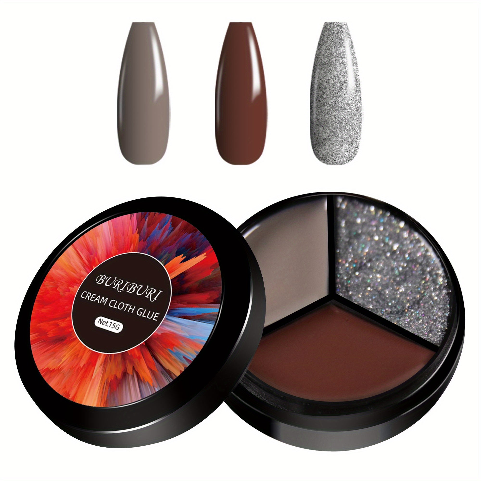 3-Piece Gel Nail Polish Set for Salon Results