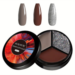 3-Piece Gel Nail Polish Set for Salon Results