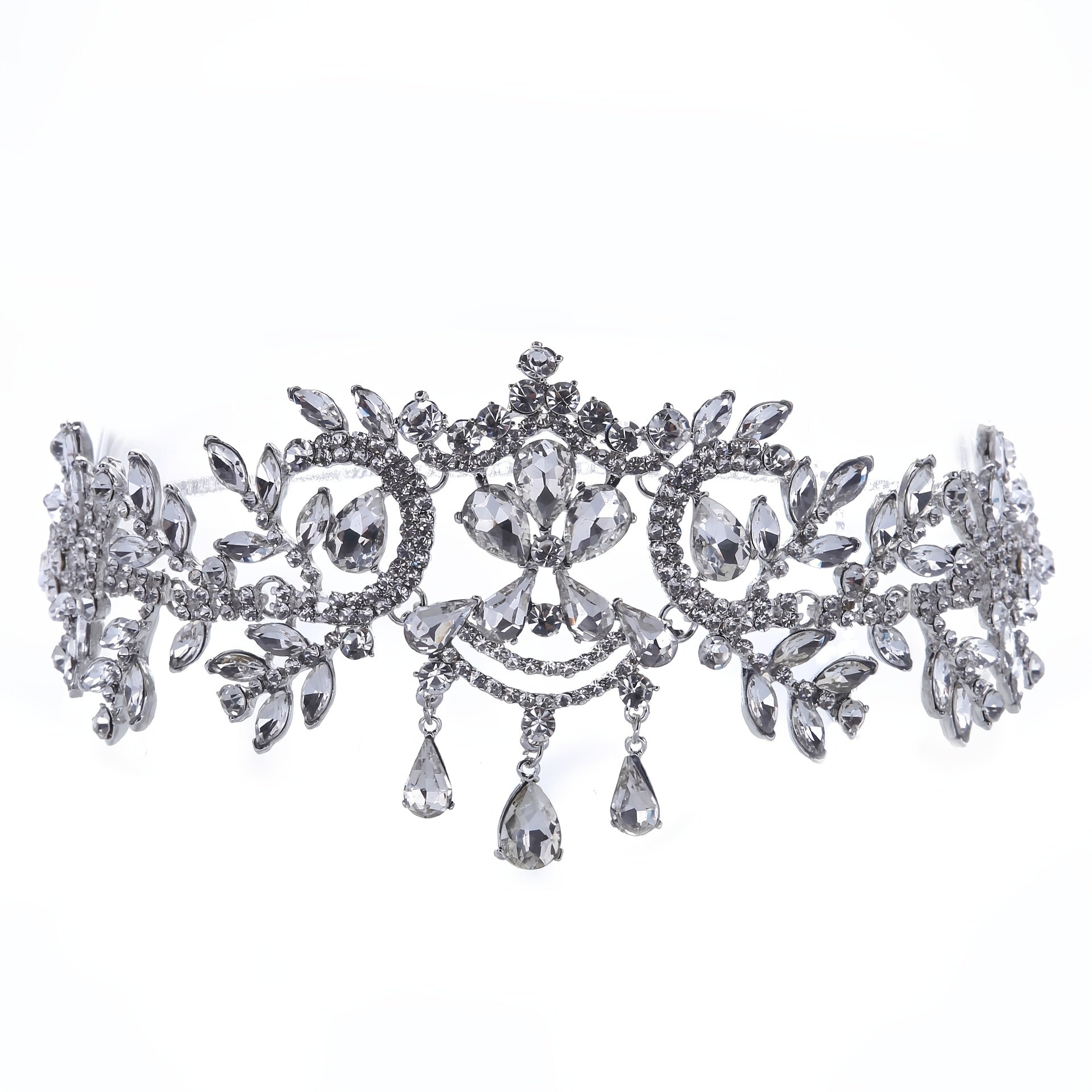 Bridal Crystal Headband Rhinestone Head Piece Wedding Accessories