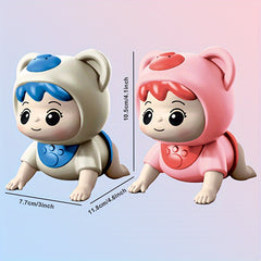 Interactive Crawling Baby Toy with Music & Lights Singing Mode