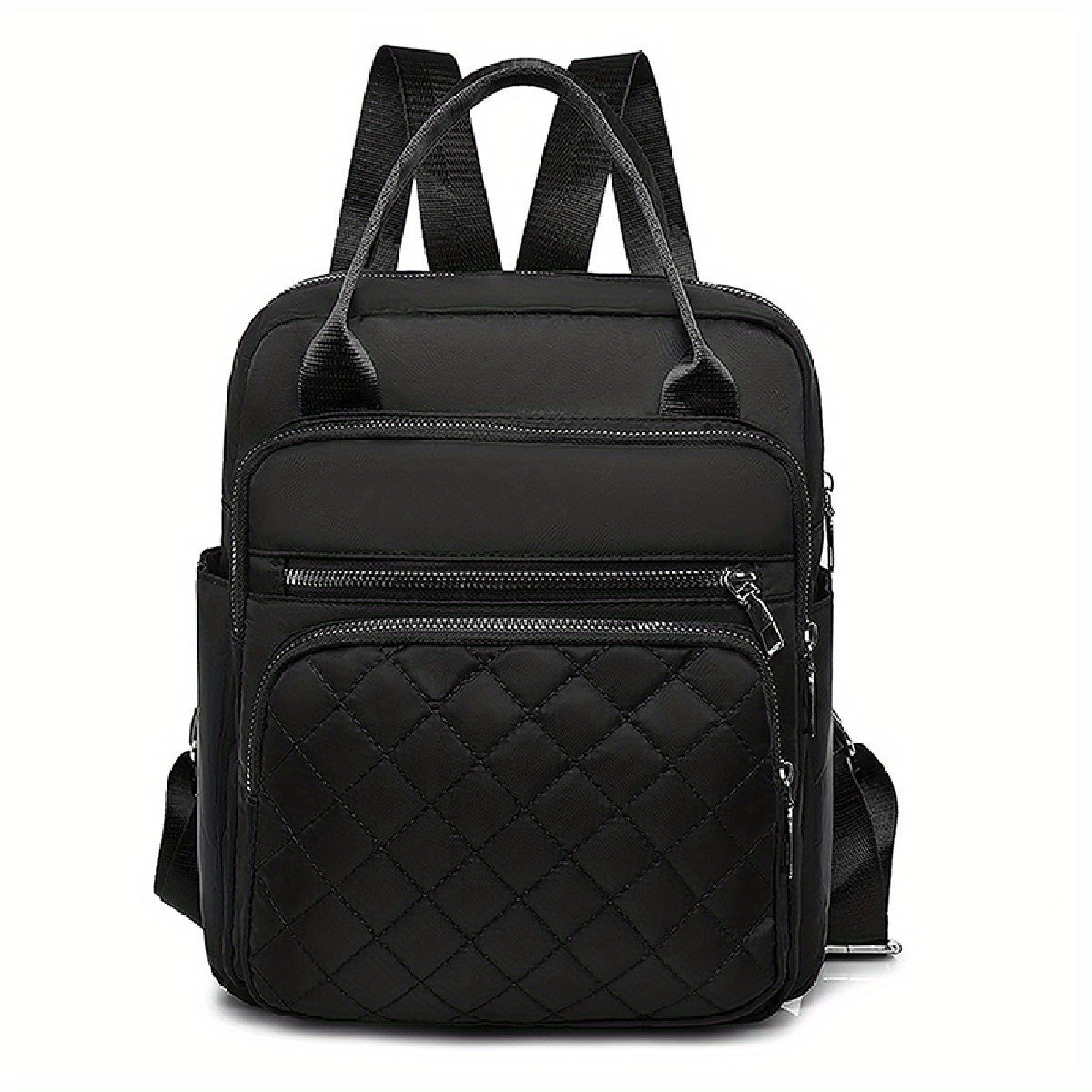 Quilted Tote Backpack for Women