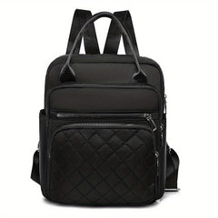 Quilted Tote Backpack for Women