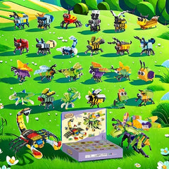 24 Magical Insect Building Blocks Surprise Box
