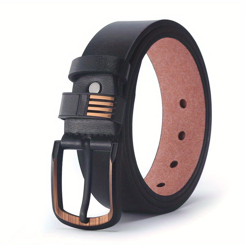 Men's Pin Buckle Leather Belt Casual Jeans Pants Waist Strap