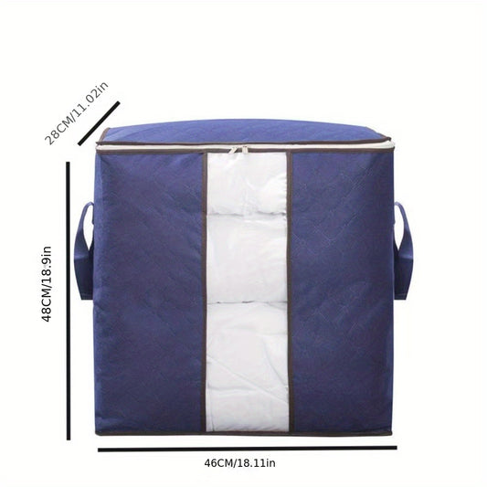 Large Capacity Storage Bag Dustproof Foldable Luggage Bag With Zipper