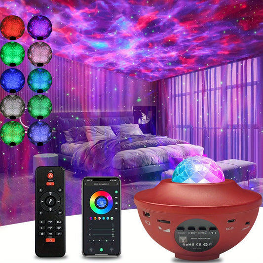 Starlight Projector 3 In 1 Starry Night Light With Music & Remote