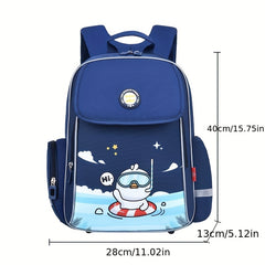 Cartoon Kindergarten Primary School Backpack Spine Protection Bag