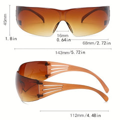 Y2K Wrap Around Gradient Sunglasses UV400