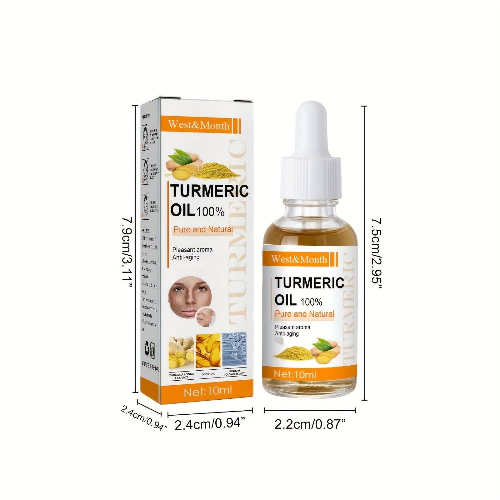 Turmeric Essence Deep Cleansing Firming Wrinkle Reducing Dark Spot Fading