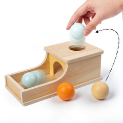 Wooden Puzzle Box Sorting Toy Develop Hand Eye Coordination