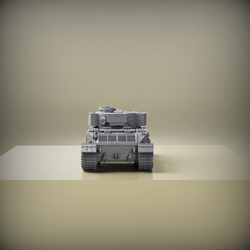 Mini Tank Model 3D Printed ABS Resin Military Collectible