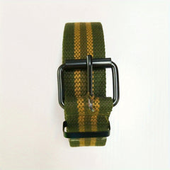 Men's Canvas Belt Pin Buckle Student Casual All match Outdoor Cloth Belt
