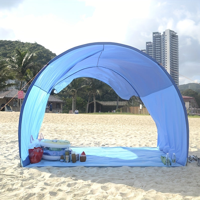 ZJRIGHT Beach Tent Sun Shelter for 5 Adults - Camping Backyards & More