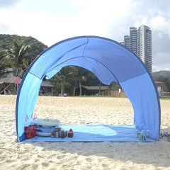 ZJRIGHT Beach Tent Sun Shelter for 5 Adults - Camping Backyards & More