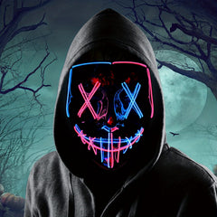 LED Shining Mask Halloween ELMASK Carnival Props