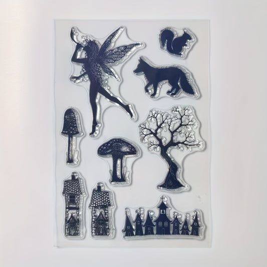 Fairy Series Stamp for Scrapbook Decoration