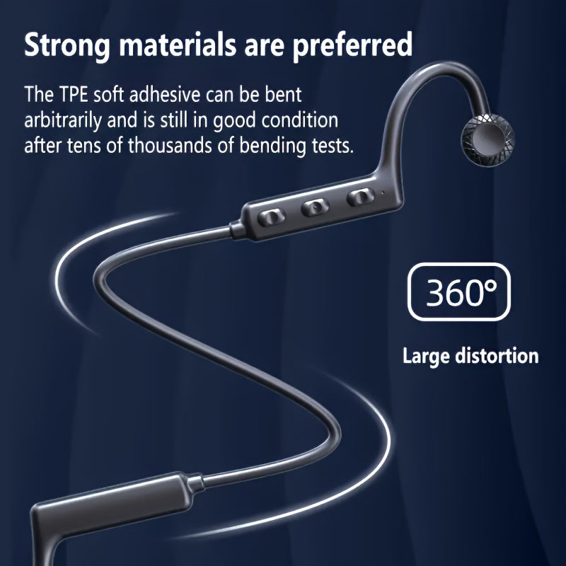 Stereo Magnetic Headphone Halter Style Wireless Earphones