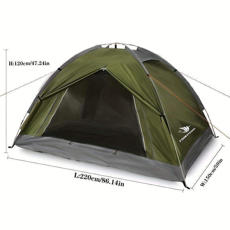 Lightweight Waterproof Backpacking Tent for 2, Camping & Hiking
