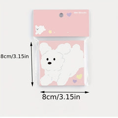 Cartoon Animal Student Message Book 100 Sheets
