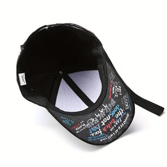 Cartoon Graffiti Hipster Peaked Hat Street Baseball Cap Adjustable