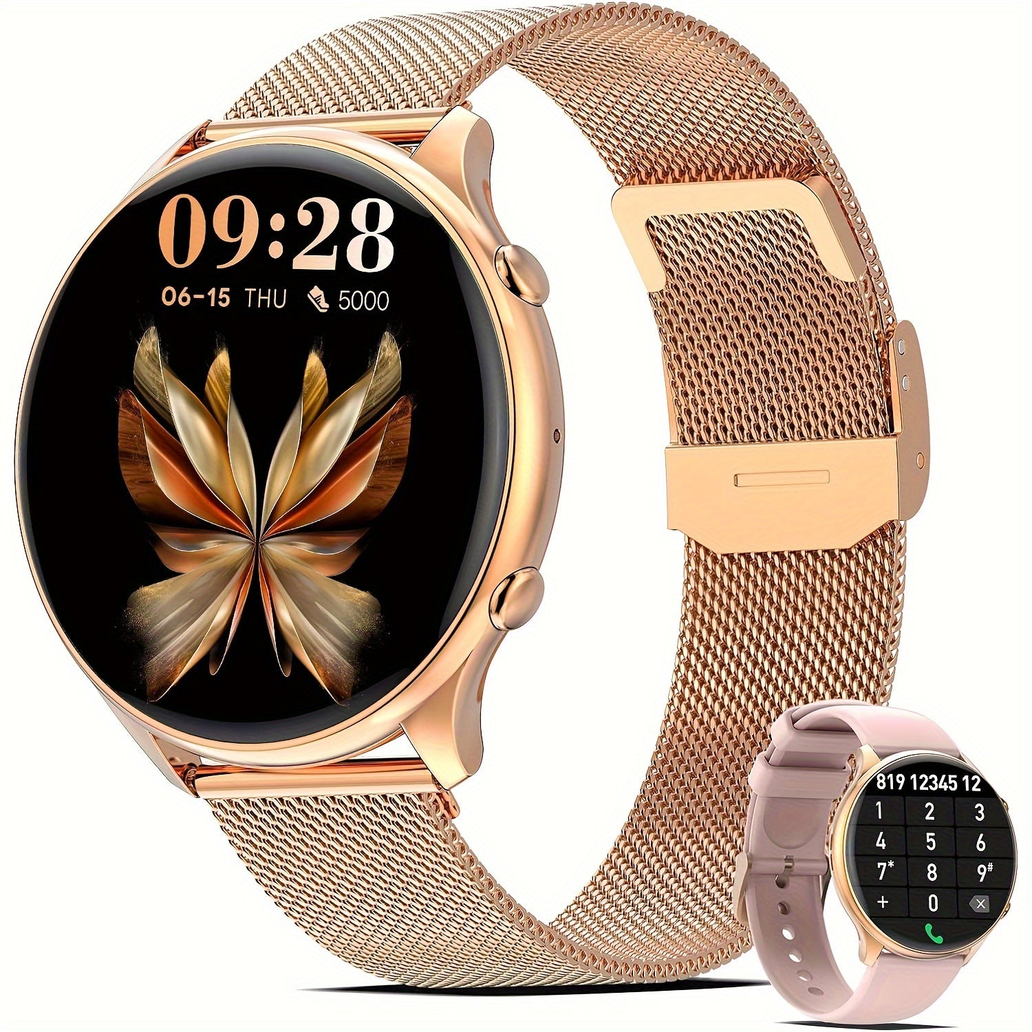 Women's Smart Watch w/ Calling 100 Sports Modes Water Resistant