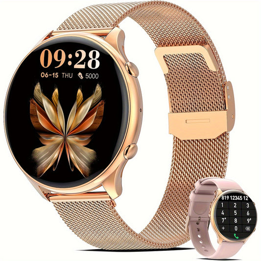 Women's Smart Watch w/ Calling 100 Sports Modes Water Resistant