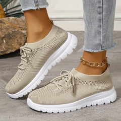 Women's Mesh Breathable Running Shoes Soft Comfortable Non Slip Outdoor Sneakers
