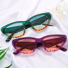 Men's Cat Eye Decorative Sunglasses UV Protection Sports For Cycling