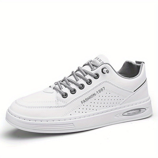 Men's Skate Shoes Grip Lace up Sneakers