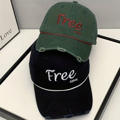 Letter Embroidery Baseball Cap Men's Summer Baseball Cap