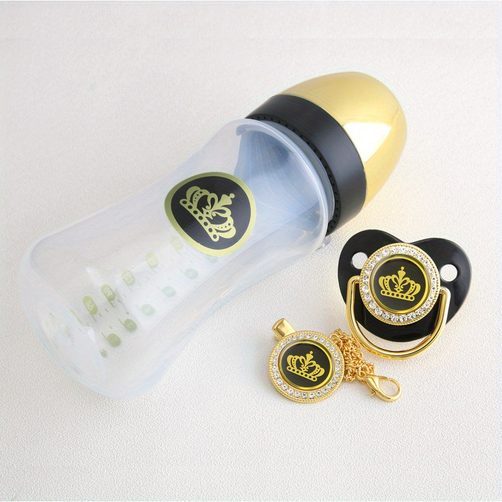 240ml Wide Mouth Baby Bottle & Pacifier Set