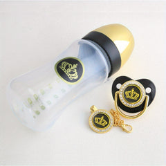 240ml Wide Mouth Baby Bottle & Pacifier Set