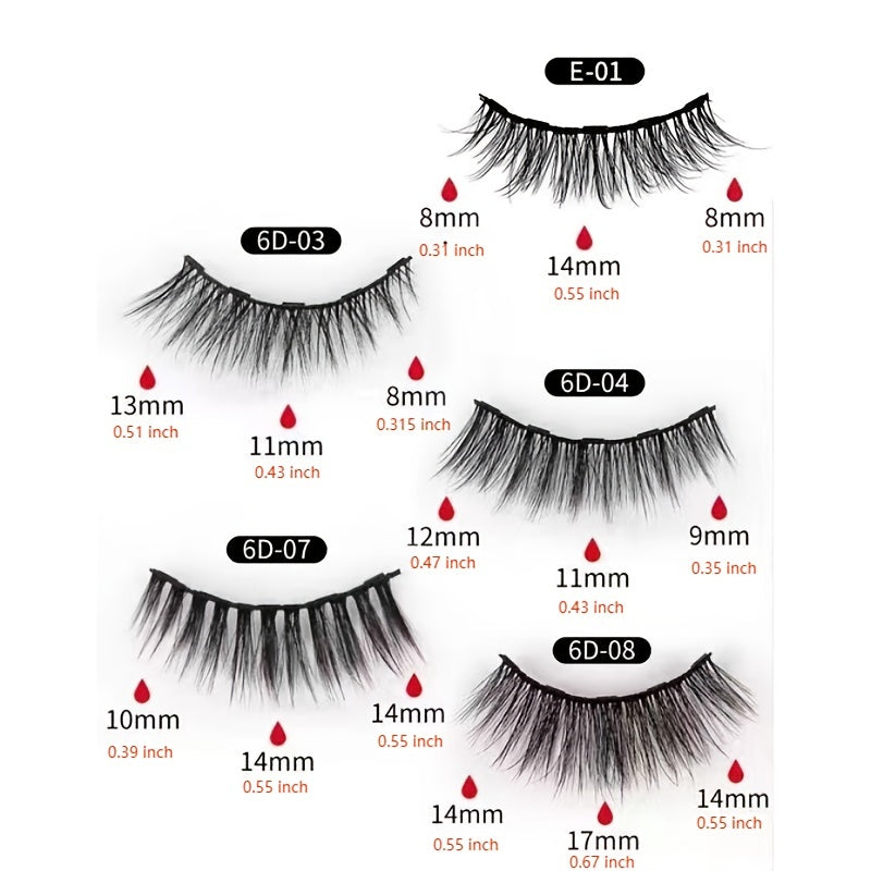 Magnetic Eyeliner Eyelash Set with 3D Mink Lashes