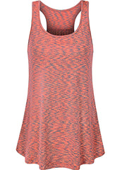 Solid Wide Strap Tank Tops Women's Plus Round Neck Basic Tank Tops