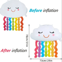 Cloud Rainbow Birthday Party Decoration Outdoor Special