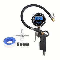 Digital Tire Pressure Gauge Inflator with LCD Screen