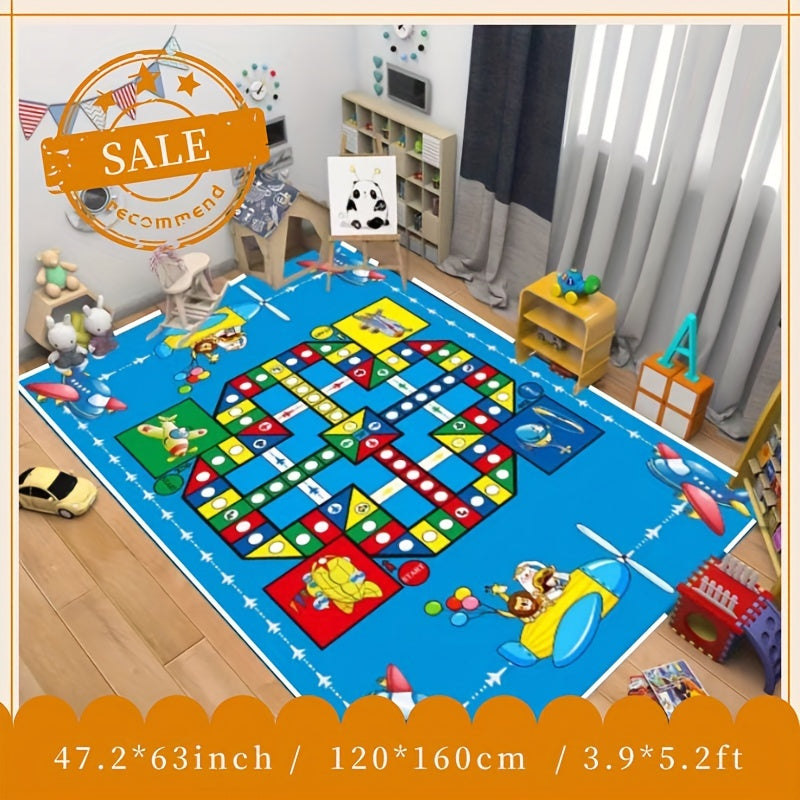 Children's Room Baby Crawling Mat Letter Animal Chess Map Carpet