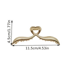 Metal Hair Claw Clips Non Slip Strong Hold Grip Hair Jaw Clip