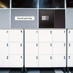 Electronic Key Safe Pin Code Keyless Storage Box Wall Mount Safe 83 Keys Cabinet