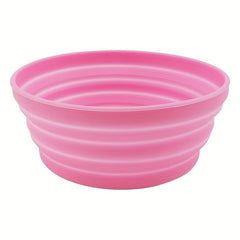 Portable Silicone Bowl for Travel High Temp Resistant Picnic Camping Lunch Box