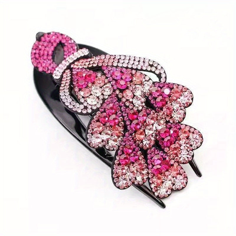 Rhinestone Large Duckbill Clip Hairpin Headdress Hair Accessories