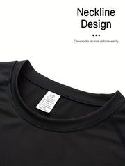 2 Pcs Men's Quick Drying Compression T shirts Long Sleeve High Stretch