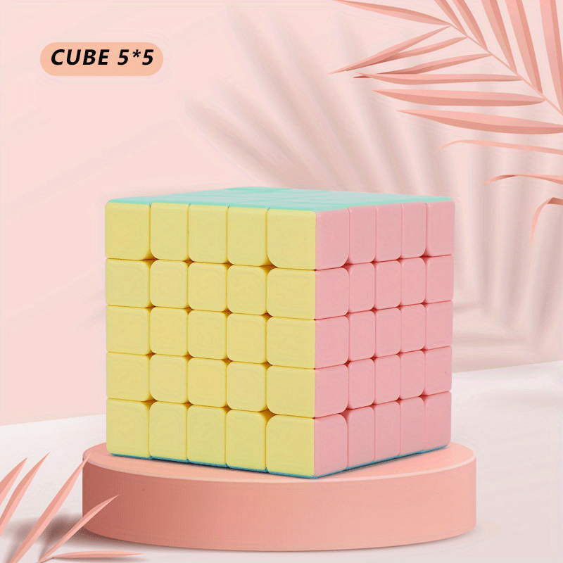 Macaron Magic Cube2x2 3x3 4x4 5x5 Pyramid Series Cube Educational Toy