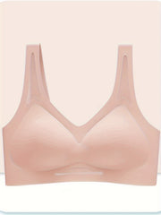 Mesh Wireless Push Up Bra - Breathable Lingerie