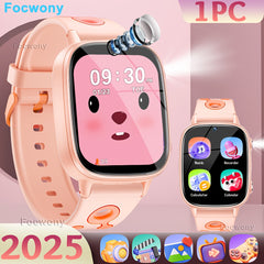 Focwony Kids Smart Watch with 26 Games Camera Music Player Pedometer