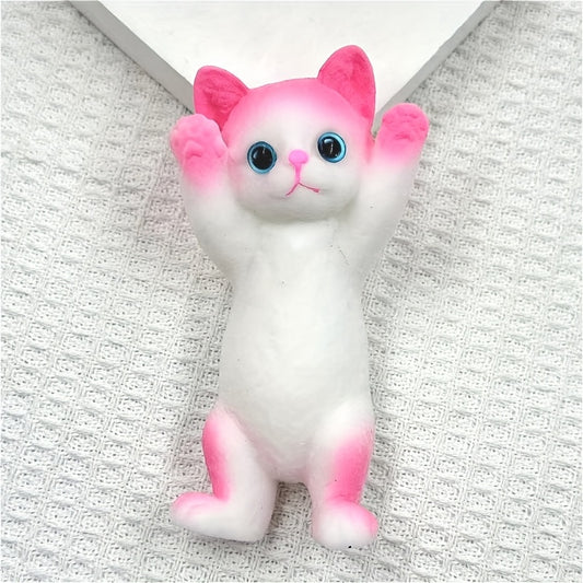 Fluffy Rebound Little Kitten Toy - Delightful Surprise for Everyday Use