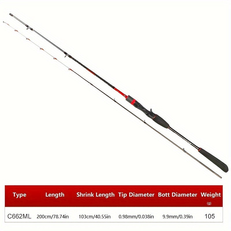 1pc Slow Jigging Fishing Rod Durable Casting Rod for Boat Fishing Tackle