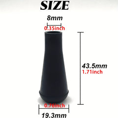 3pcs Rubber Arrows Points for Training