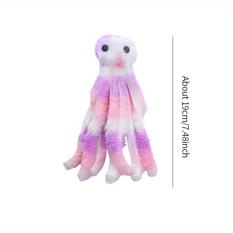 Octopus Pet Plush Toy Chew Durable Cat Toy For Cat And Dog