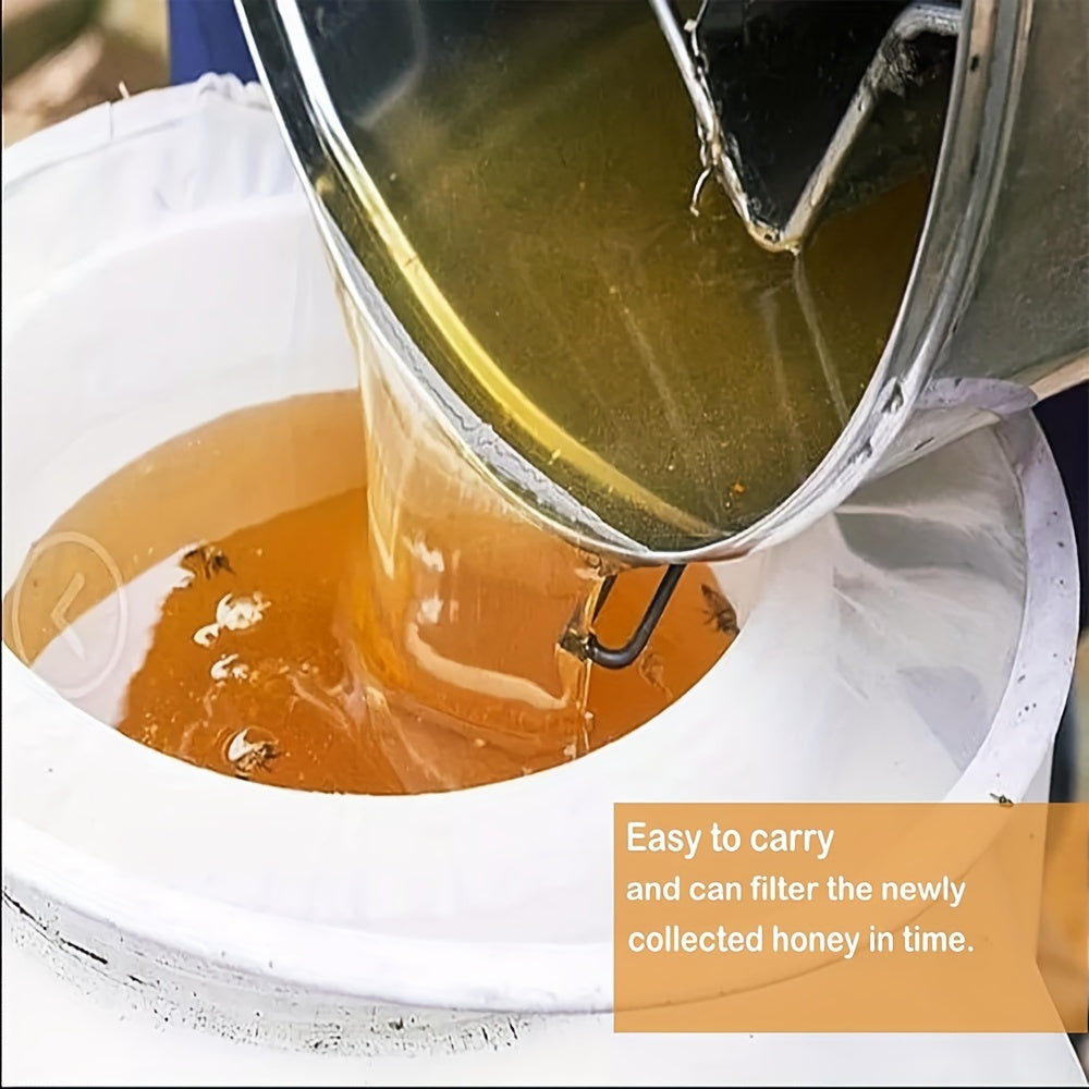 2pcs Bee Honey Filter Bag Mesh Ultra fine Mesh Strainer Kitchen Nylon Mesh Filte